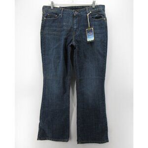 Levis 553 Jeans 14 Mid Rise Bootcut Red Tab Denim Stretch Pants NEW